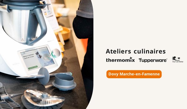 Ateliers culinaires chez Dovy Marche-en-Famenne