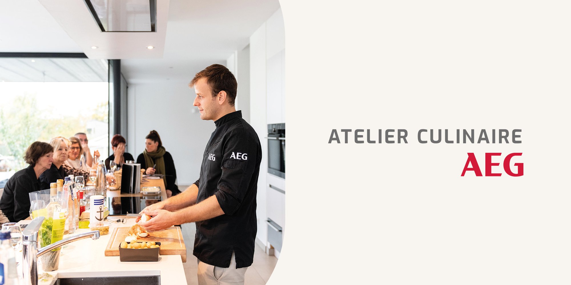 Atelier culinaires AEG chez Dovy Wallonie