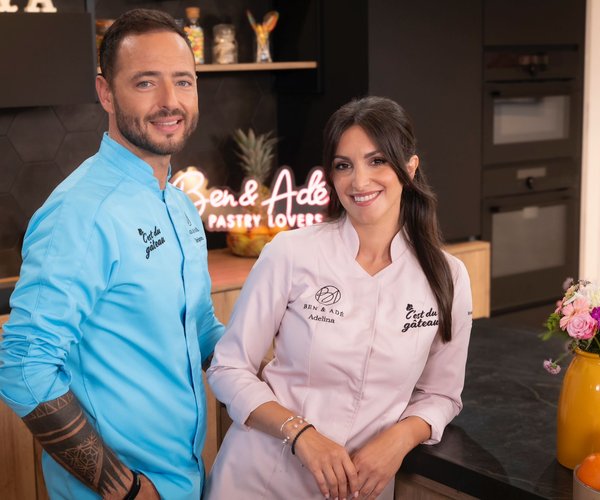 Benjamin et Adélina de « c'est du gâteau » Benjamin et Adélina de « c'est du gâteau »