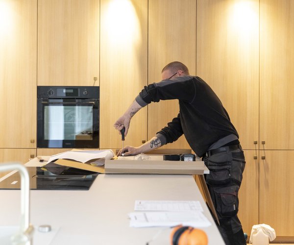 Plaatsing keuken Plaatsing keuken