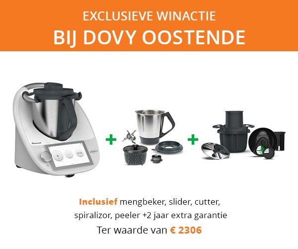 Dovy Oostende 6 jaar - Thermomix Vorwerk TM6 Dovy Oostende 6 jaar - Thermomix Vorwerk TM6