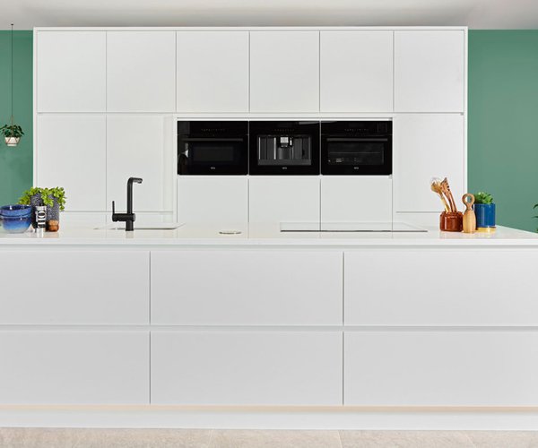 Strakke witte keuken - Model Design