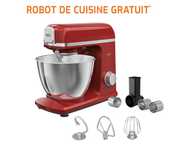 Cuisines Dovy France robot de cuisine gratuit* - KM5-1-VSR