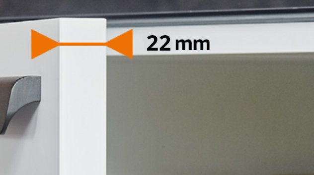 Portes d'armoires - épaisseur 24 mm