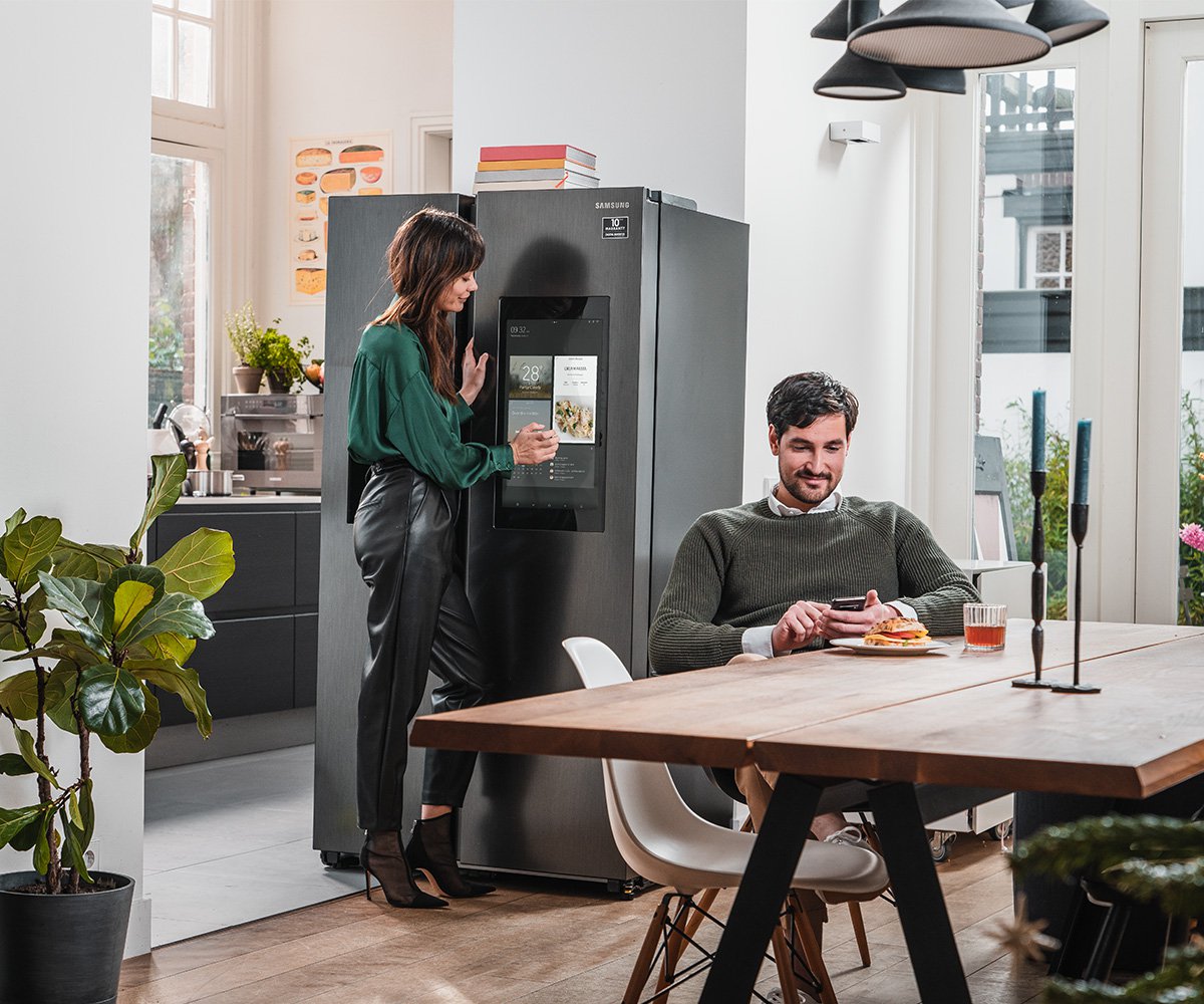 Le frigo connecté à internet: Le réfrigérateur Samsung Family Hub 