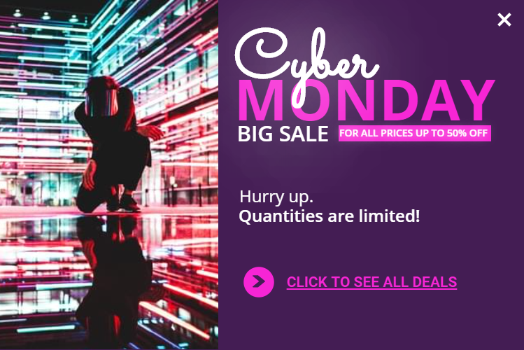 Free Cyber Monday Big Sale 2