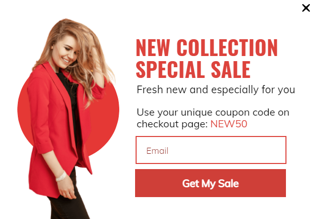 Free Convert visitors into Customers with New Collections for New Season