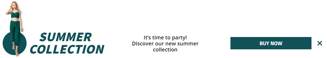 Free Creative Summer Collection for promoting sales and deals on your website