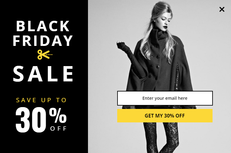 Free Dark Black Friday Fashion Box