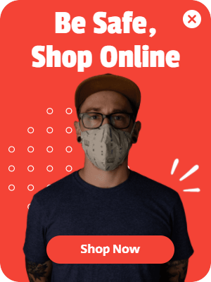 Free Be safe shop online popup