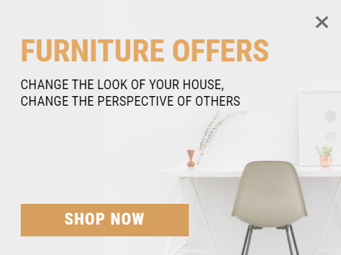 Free Furniture Style for promoting sales and deals on your website