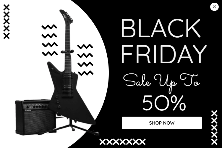 Free Black Friday Music instruments