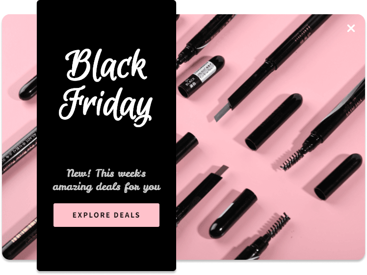 Free Black Friday make-up sale box