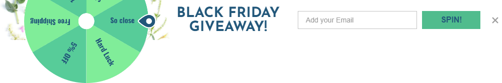 Free Black Friday Natural Giveaway