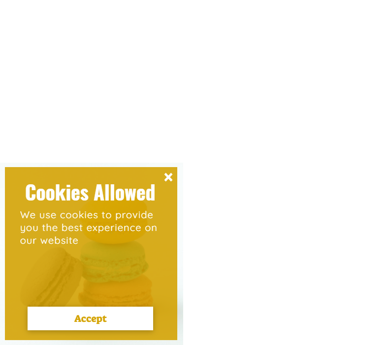 Free Cookies notification popup