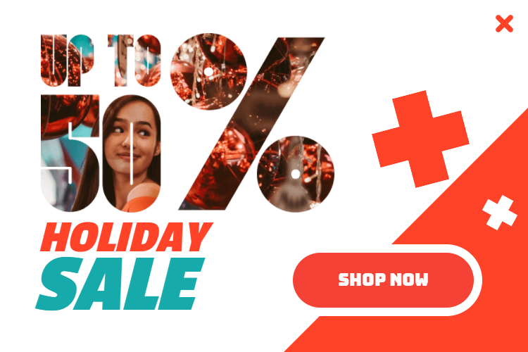 Free Modern Holiday Sale