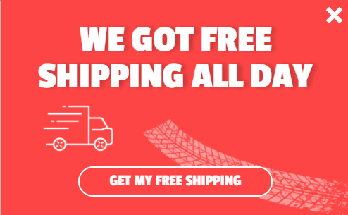 Free Free Shipping Popup