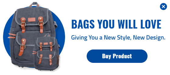 Creative for Bag Design for promoting sales and deals on your website