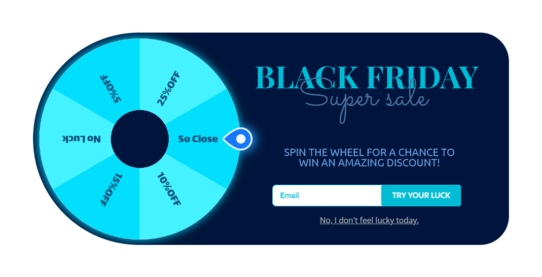 Free Black Friday Spinner