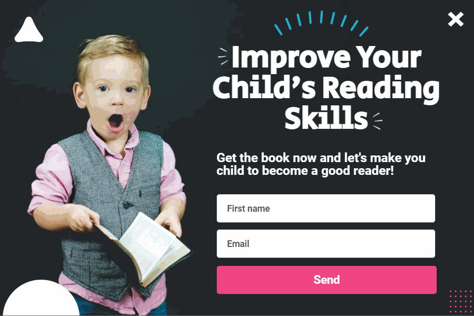 Free Child eBook popup