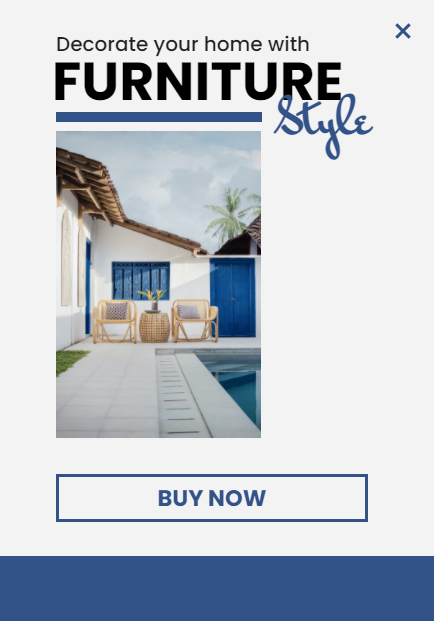 Free Furniture Style for promoting sales and deals on your website