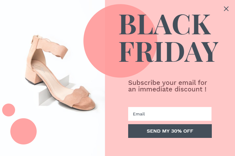 Free Black Friday Pink Shoe