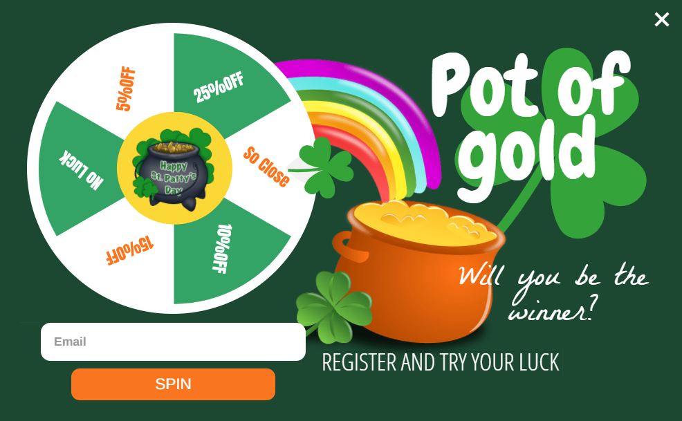 Free St. Patrick's Day Spinner