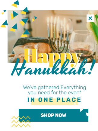 Free Happy Hanukkah 3