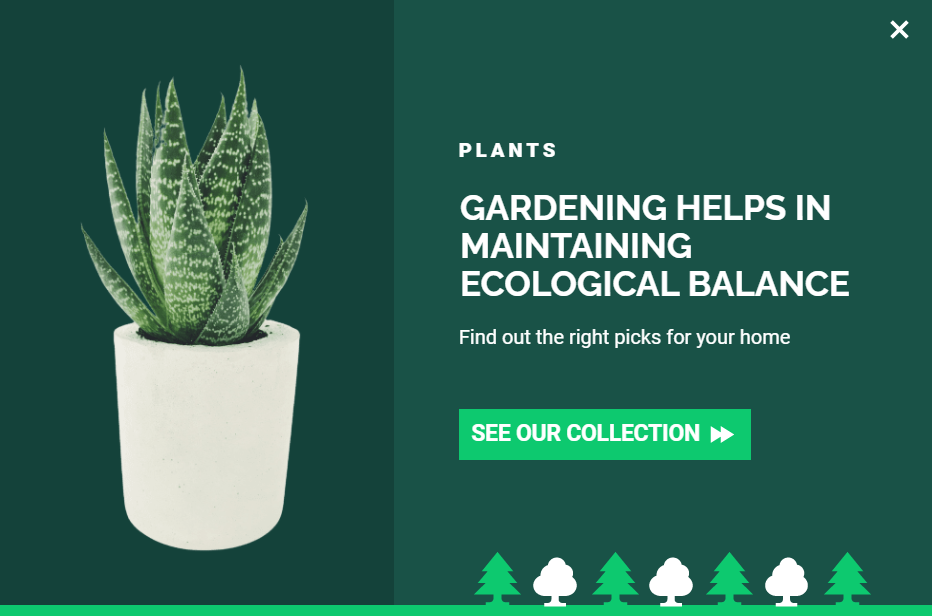 Free Creative Greenify Collections for promoting sales and deals on your website