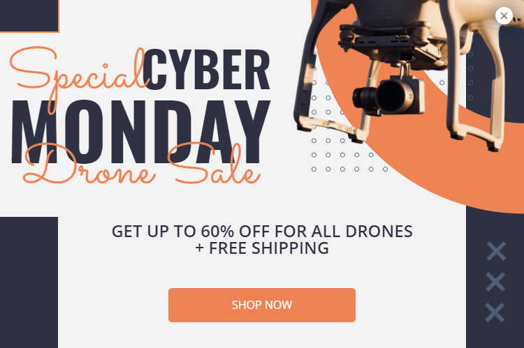 Free Cyber Monday Drone