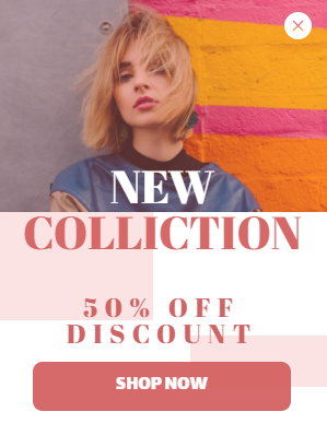 Free Colorful Fashion collection popup