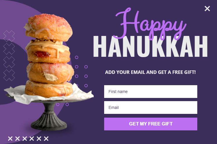 Free Happy Hanukkah 1