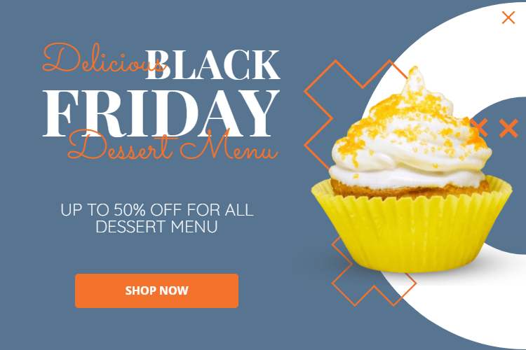 Free Black Friday Dessert Sale