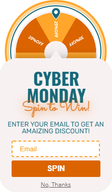 Free Cyber Monday spin to win 2