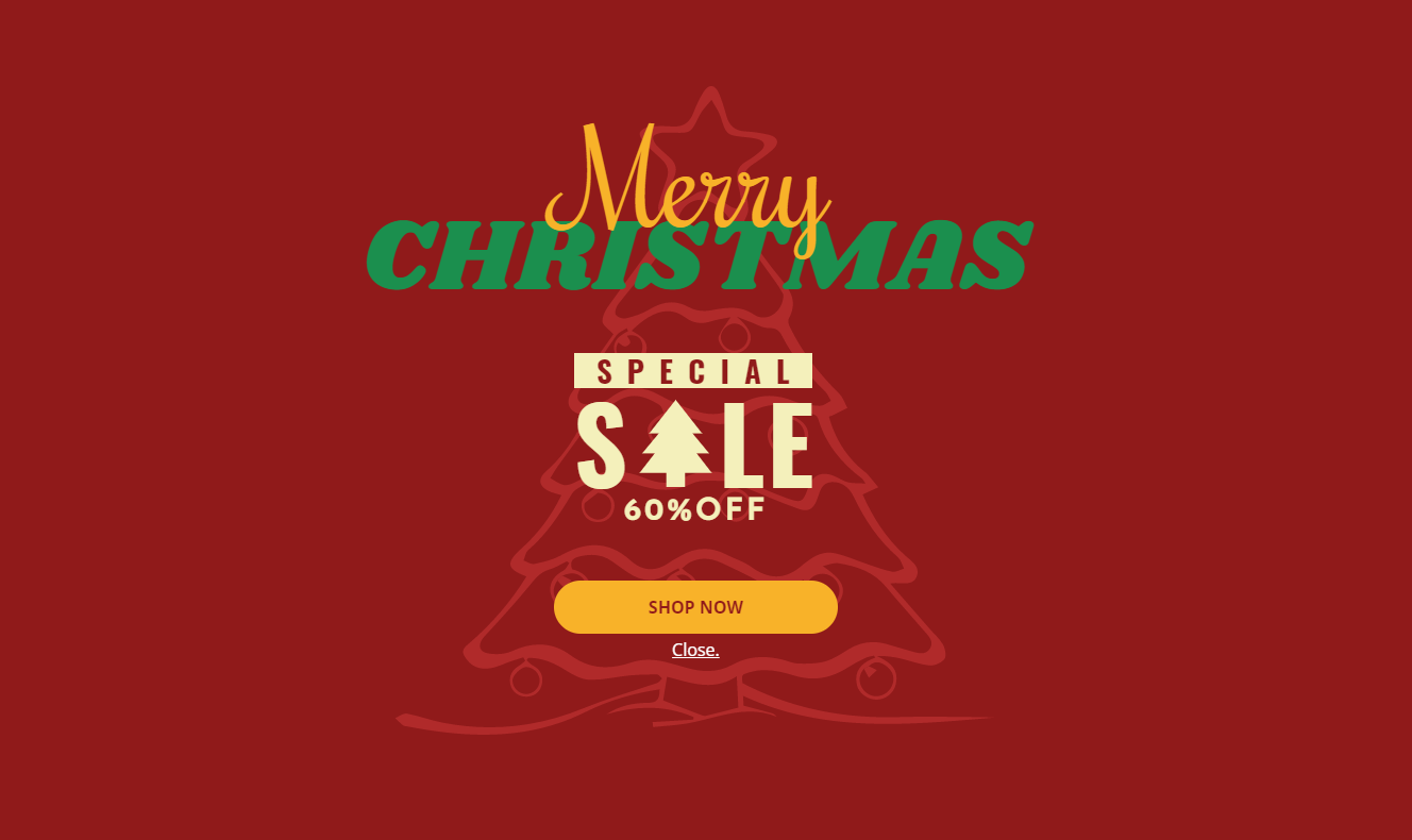 Free Christmas Winter Sale