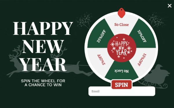 Free New Year Spinner 2