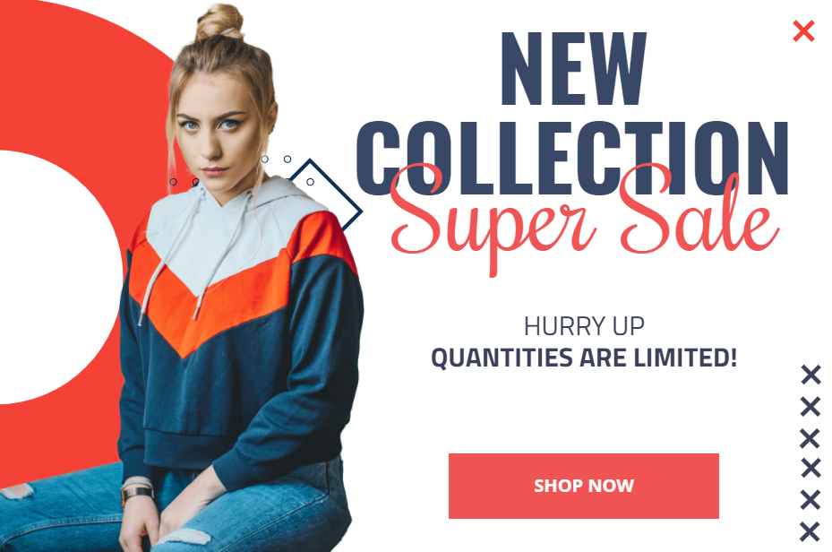 Free New collection sale promotion popup