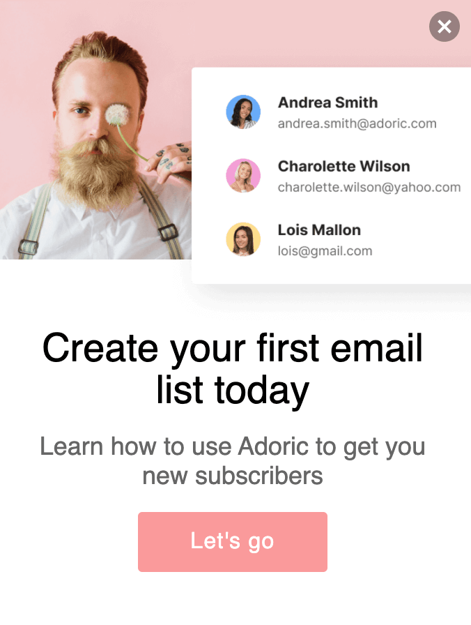 Free Creating email list