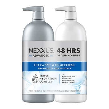 Dầu gội Nexxus Advanced Therappe và Dầu xả Humecttress, 32 fl oz, 2 lần