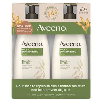 Aveeno Daily Moisturising Lotion 20 fl oz., 2 gói