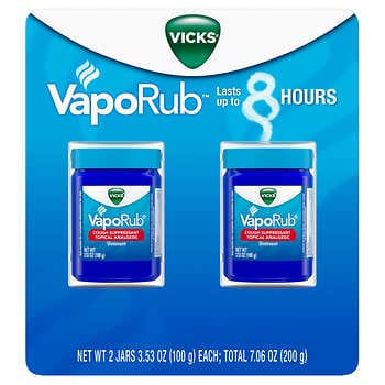 Vicks VapoRub Thuốc giảm ho & Thuốc giảm đau tại chỗ, 7,06 Ounce