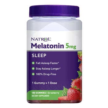 Natrol Melatonin 5 mg., 180 Kẹo dẻo