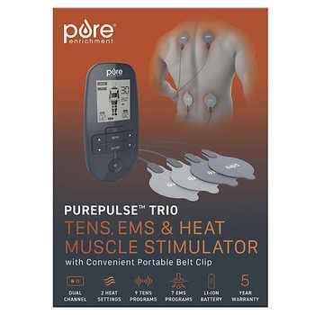 Pure Enrichment PurePulse Trio TENS, EMS & Máy kích thích cơ nhiệt