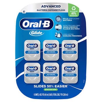 Chỉ nha khoa đa năng cao cấp Oral-B Glide, hộp 6 miếng