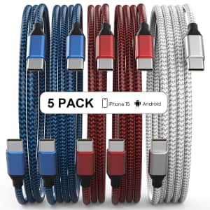 USB-C 60W tới USB- Cable 5-Pack