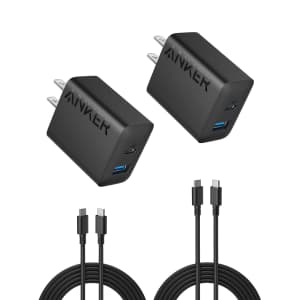 Neo 20W USB / USB- C Fast Wall Charger 2-Pack