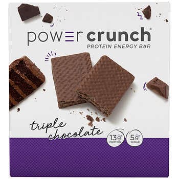 Power Crunch Protein Energy Bar, Triple Chocolate, 1,4 oz, 12-count