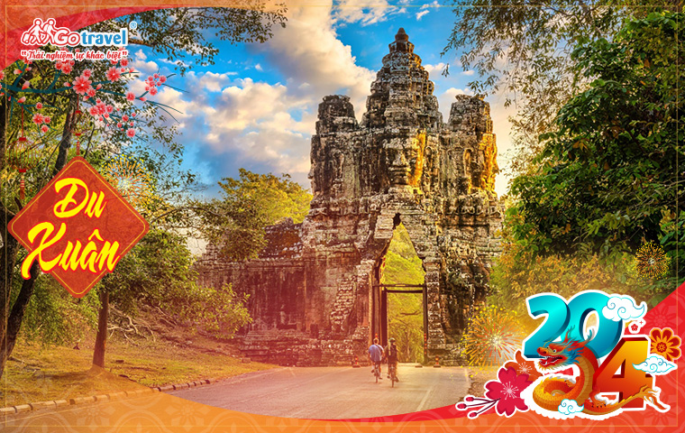 Du lịch Campuchia 3N3Đ: Siem Reap - Angkor Wat - Phnom Penh