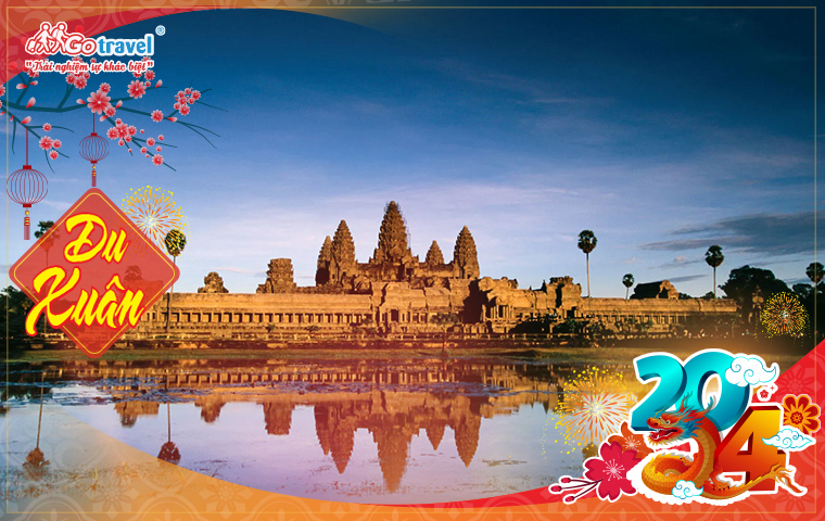 Du lịch Campuchia 4N3Đ: Angkor Wat huyền bí - Siem Reap - Phnom Penh