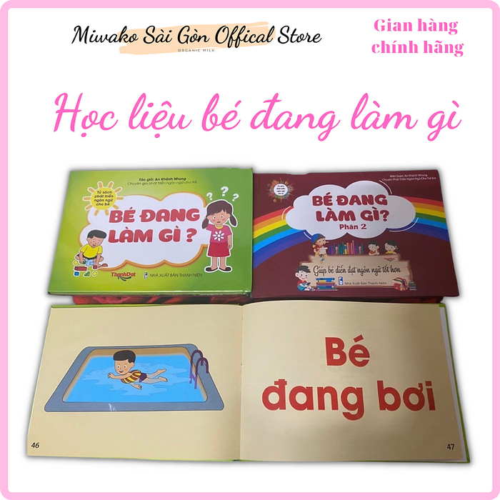 Sách Bé Đang Làm Gì Bộ 2 Cuo